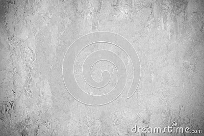 Grungy white concrete wall background. Background from high detailed fragment stone wall. Cement texture. Abstract grey concrete Stock Photo
