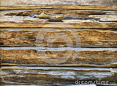 Grungy Wooden Panelling Stock Photo