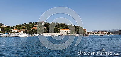 Gruz harbour panorama Stock Photo