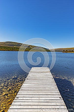 GrÃ¶velsjÃ¶n in Dalarna in Sweden Stock Photo