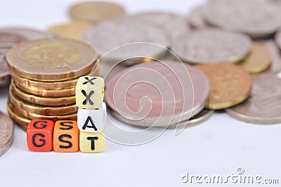 GST Stock Photo