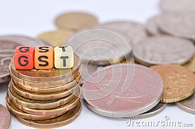 GST Stock Photo