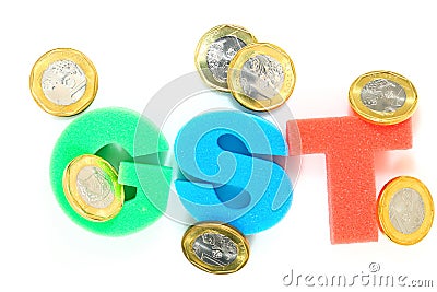 GST tax Stock Photo