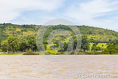 Guaiba lake landscape Stock Photo