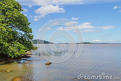 Guaiba lake landscape Stock Photo