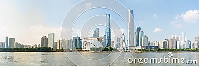 Guangzhou city modern cityscape view, China Editorial Stock Photo