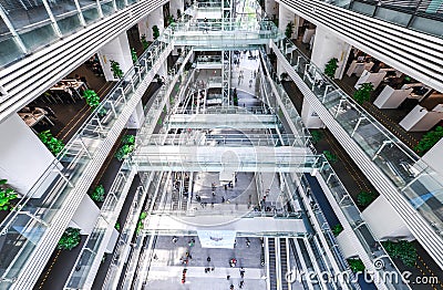 Guangzhou New library landscape Editorial Stock Photo