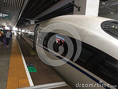 Guangzhou Southern train station Dongche Editorial Stock Photo
