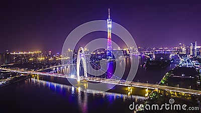 Guangzhou tower Editorial Stock Photo