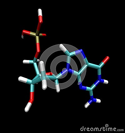 Guanine Stock Photo