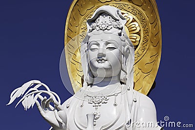 Guanyin Bodhisattva Stock Photo