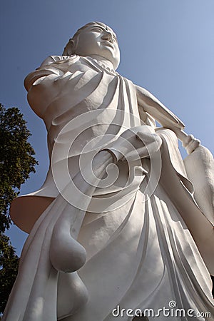 Guanyin Goddess Statue Editorial Stock Photo