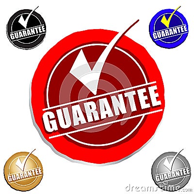 Guarantee Icon Stock Photo