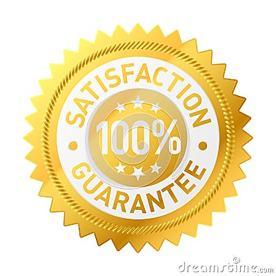 Guarantee label Vector Illustration