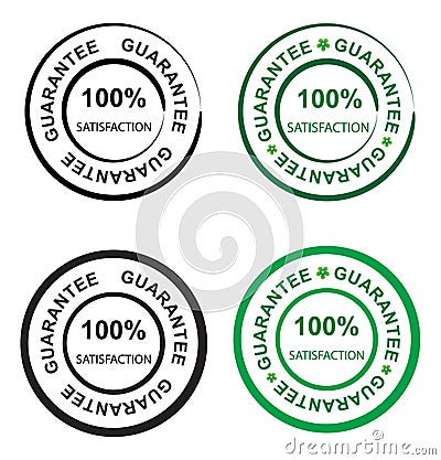 Guarantee seal Vector Illustration