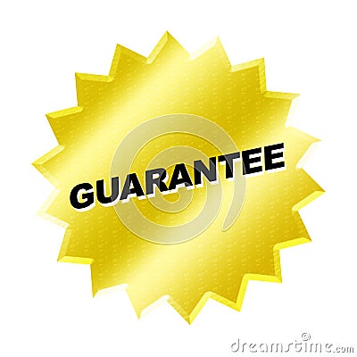 Guarantee Sign Stock Photo