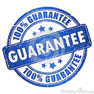 Guarantee stamp Vector Illustration