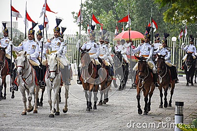 Guard of Honor Battalion of the Pakistan Army Editorial Stock Photo