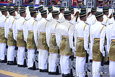 Guard of Honour Stock Photo