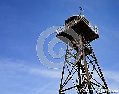 Guard Tower Stock Photo