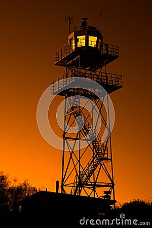 Guard tower Stock Photo