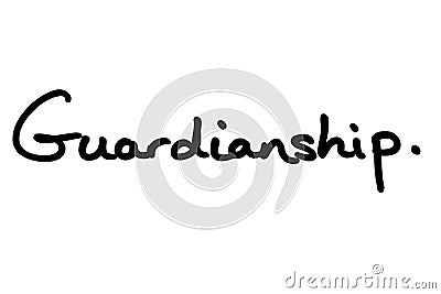 Guardianship Stock Photo