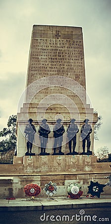 Guards Division Memorial Editorial Stock Photo