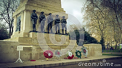 Guards Memorial St James Park Editorial Stock Photo