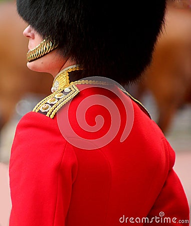 Guards Officer Editorial Stock Photo