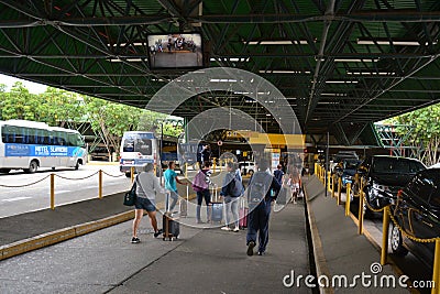 Guarulhos Airport in Sao Paulo, Brazil Editorial Stock Photo