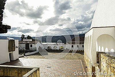 Guatavita Village Stock Photo