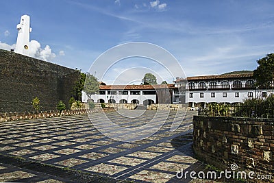 Guatavita Village Stock Photo