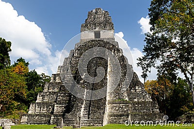 Guatemala, Tikal Mayan ruins Stock Photo