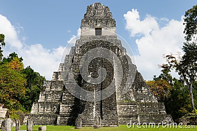 Guatemala, Tikal Mayan ruins Stock Photo