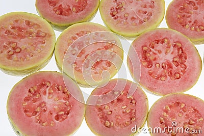Guava (Psidium guajava) Stock Photo