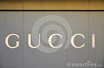 GUCCI flagship store Editorial Stock Photo