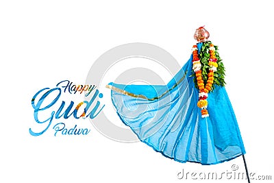 Gudi Padwa Marathi New Year Stock Photo