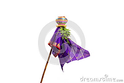 Gudi Padwa Marathi New Year Stock Photo