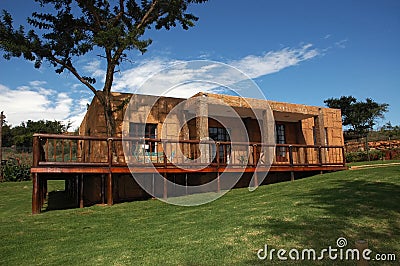 Guest House Stock Photo