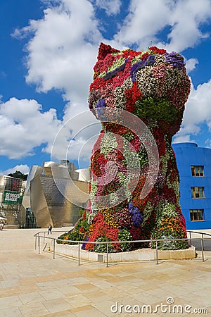 Guggenheim Bilbao Editorial Stock Photo