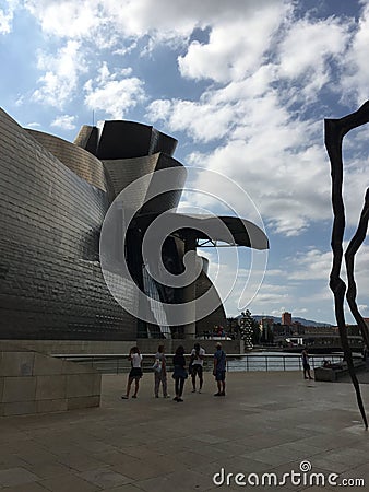 Guggenheim Musseum Bilbao - Editorial Stock Photo