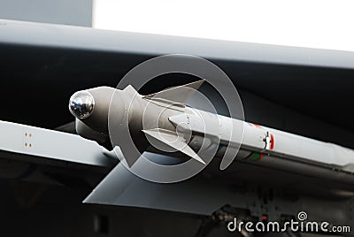 Guided Missile Stock Photo