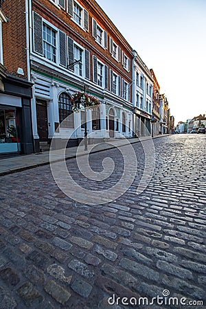 Guildford High Street Surrey England Stock Photo