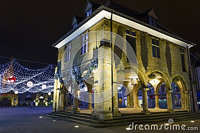 The Guildhall, Cathedral Square, Peterborough Editorial Stock Photo