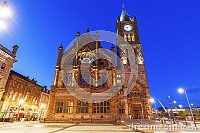 Guildhall in Derry Stock Photo