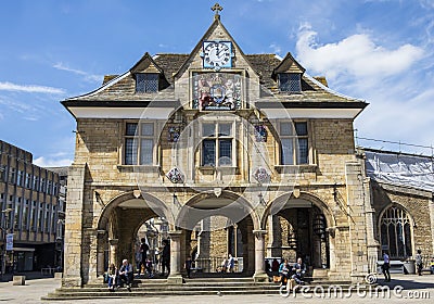 Guildhall in Peterborough Editorial Stock Photo