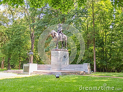 Guilford Courthouse National Military Park Stock Photo