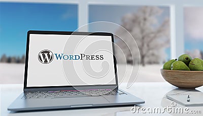 Wordpress logo Editorial Stock Photo