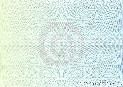Guilloche background. Grid for Certificate Vector Illustration