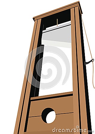 Guillotine Vector Illustration